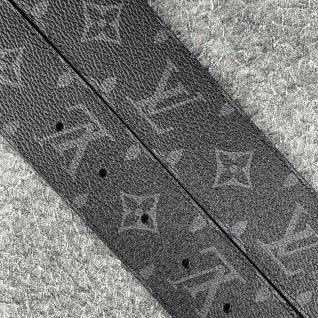 LV Initiales 40mm Belt ‘Matte Black’