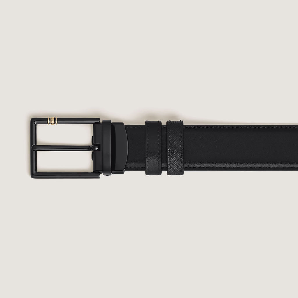 Montblanc reversible belt Leather Meisterstuck Sartorial 30 mm black 222209
